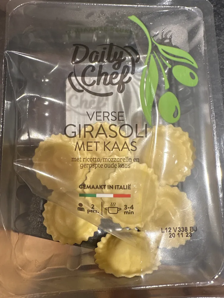 Verse girasoli met kaas