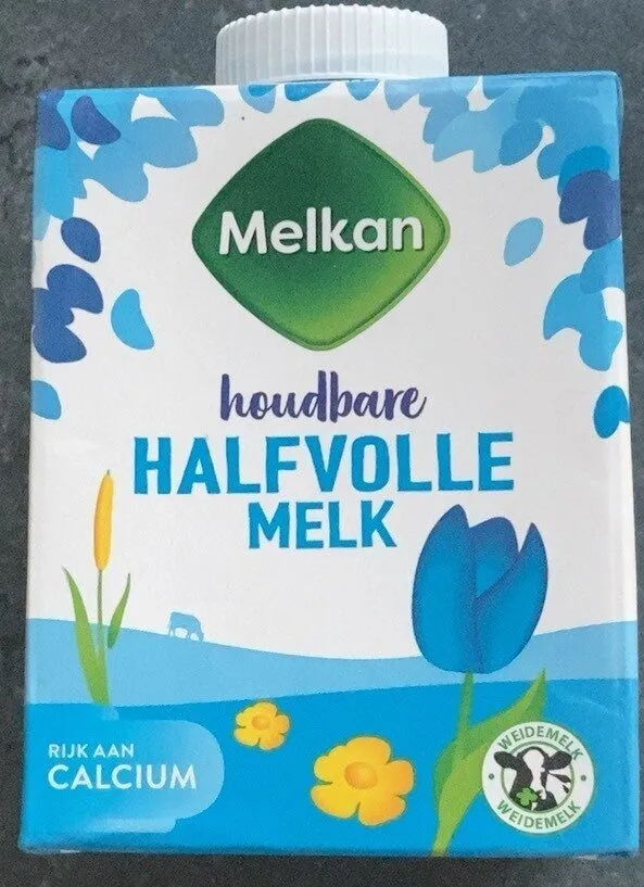 Melkan houdbare halfvolle melk