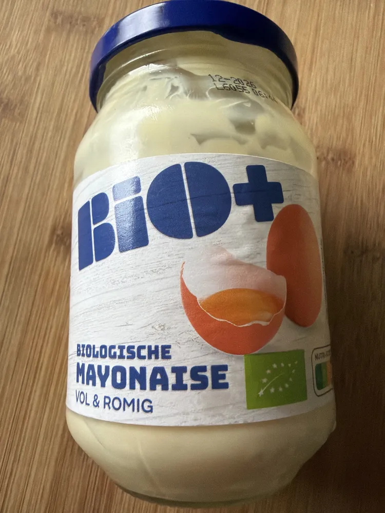 Biologische mayonaise vol & romig