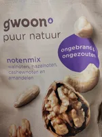 Notenmix walnoten, hazelnoten, cashewnoten en amandelen.