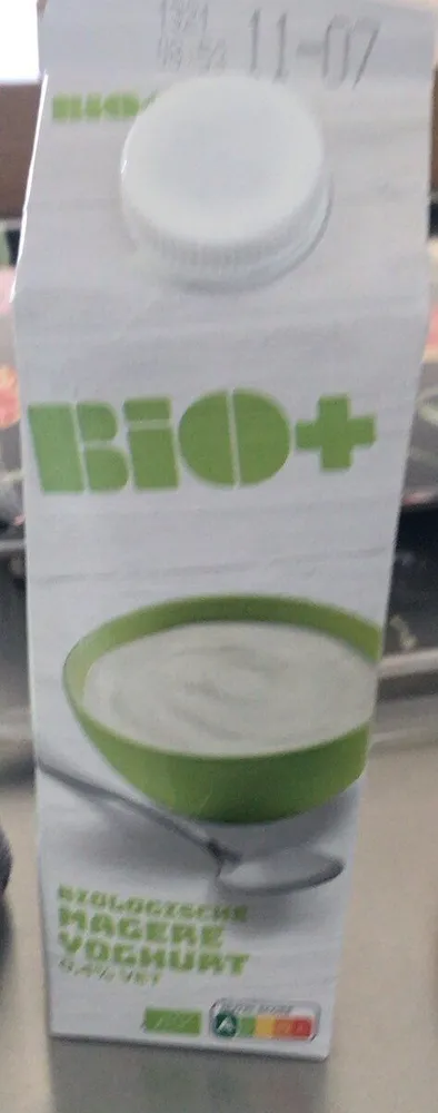 Biologische magere yogurt