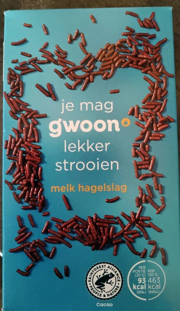 chocoladehagelslag melk