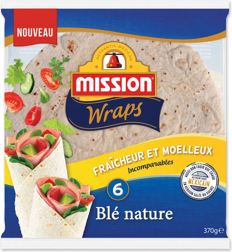 Wraps au blé nature