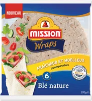 Wraps au blé nature