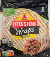 Wraps Blé Nature Grillé