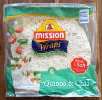 Wraps quinoa et chia