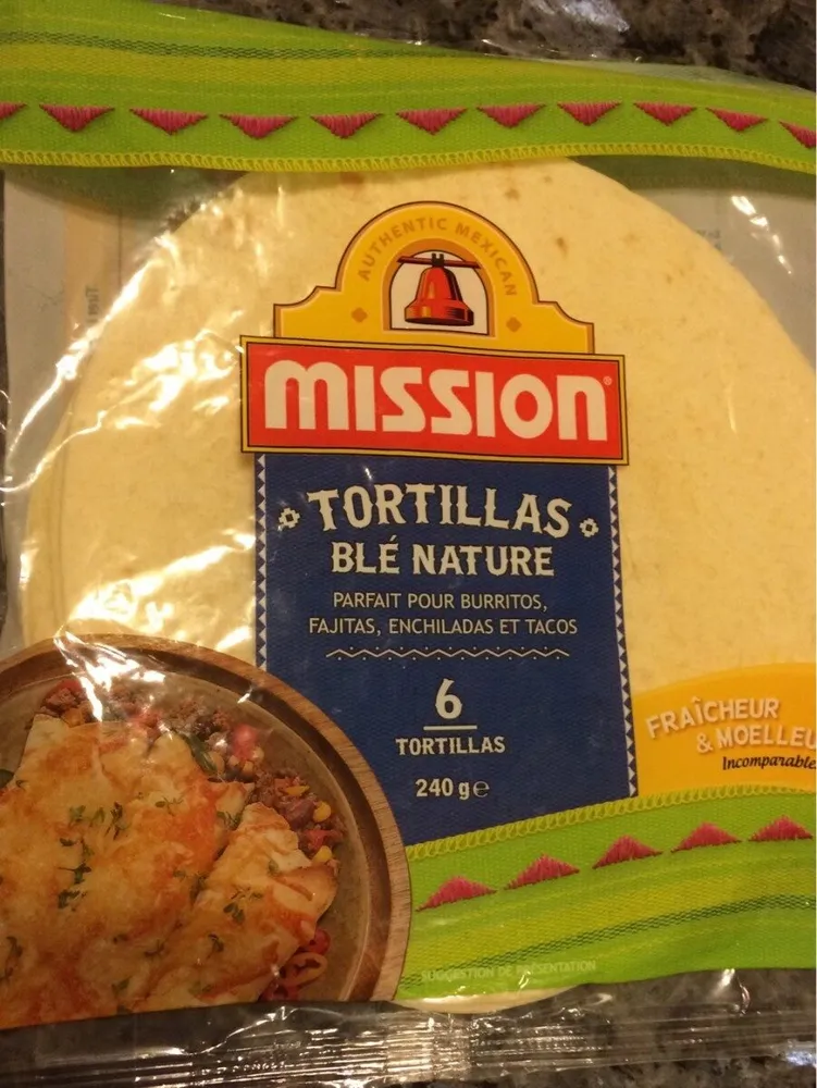 Tortillas blé