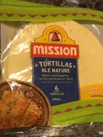 Tortillas blé