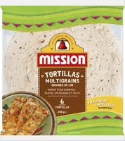 Tortillas Multigrains Graines de lin