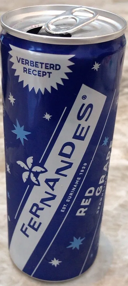 Red grape sparkling lemonade