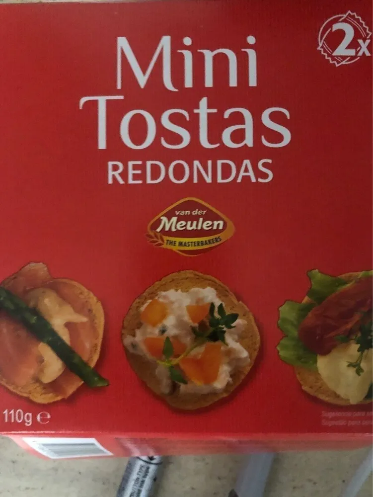 Mini Tostas redondas