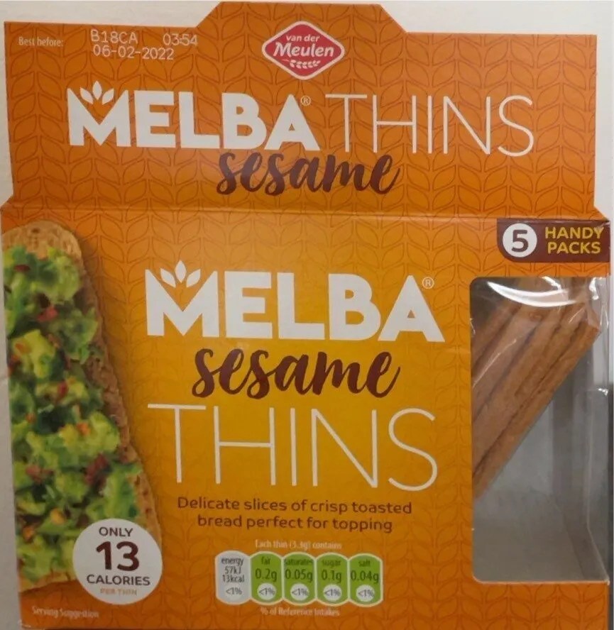 Melba Sesame Thins