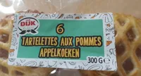 6 Tartelettes aux pommes