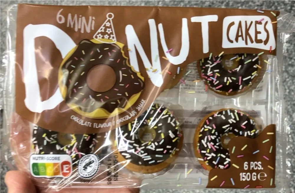 Mini Donut cakes - Chocolate
