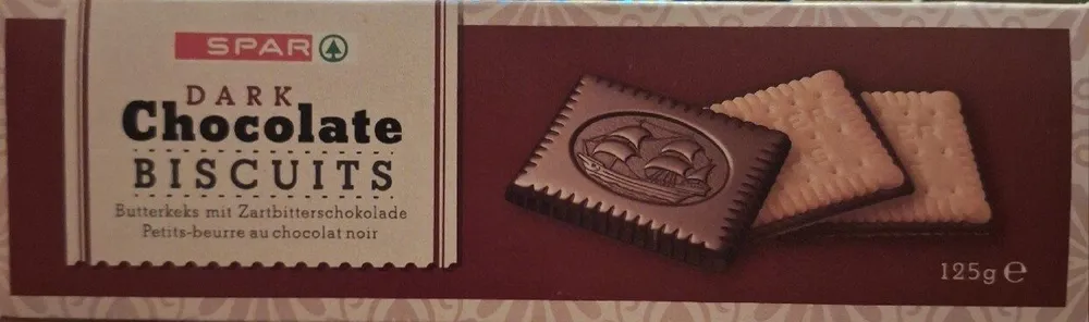 spar dark chocolate biscuits