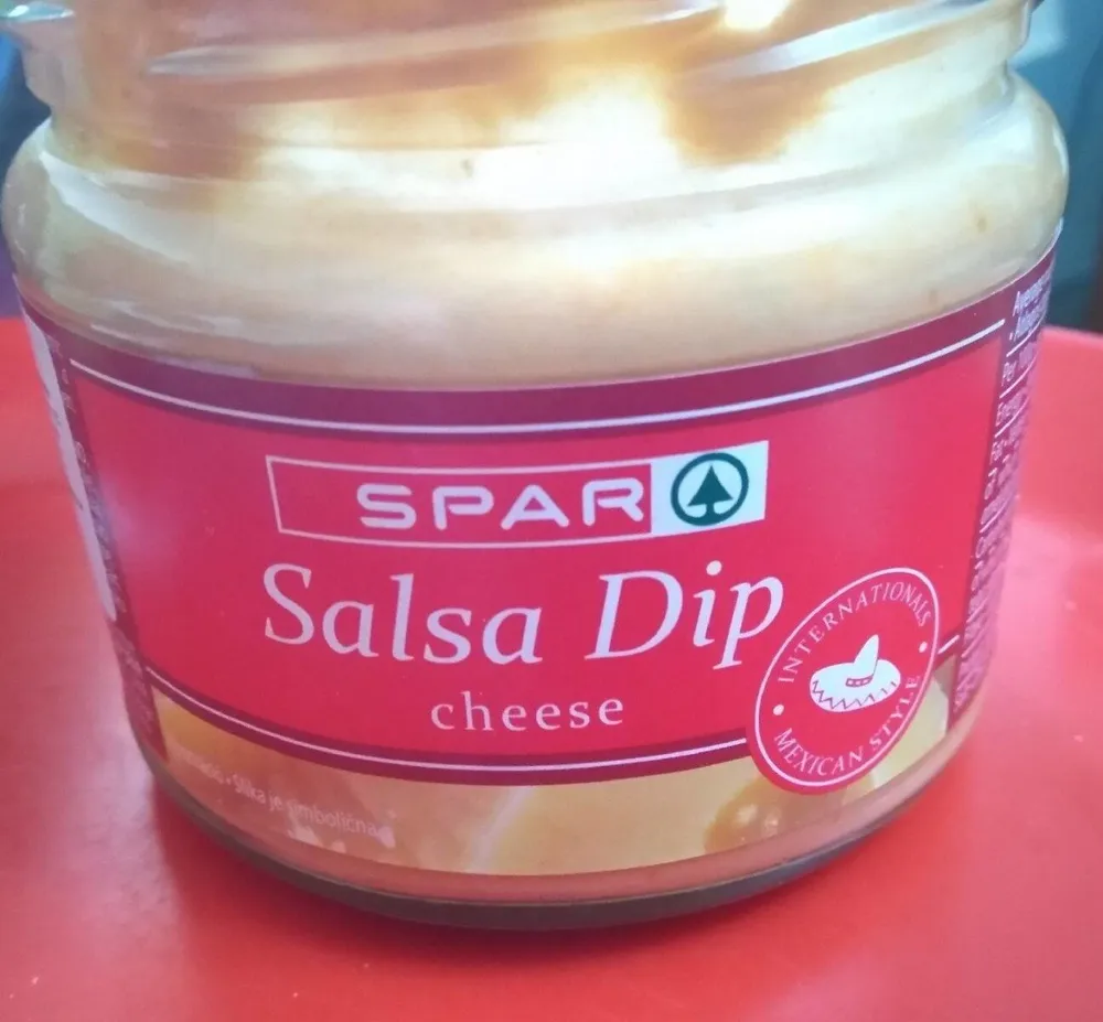 Salsa dip cheese