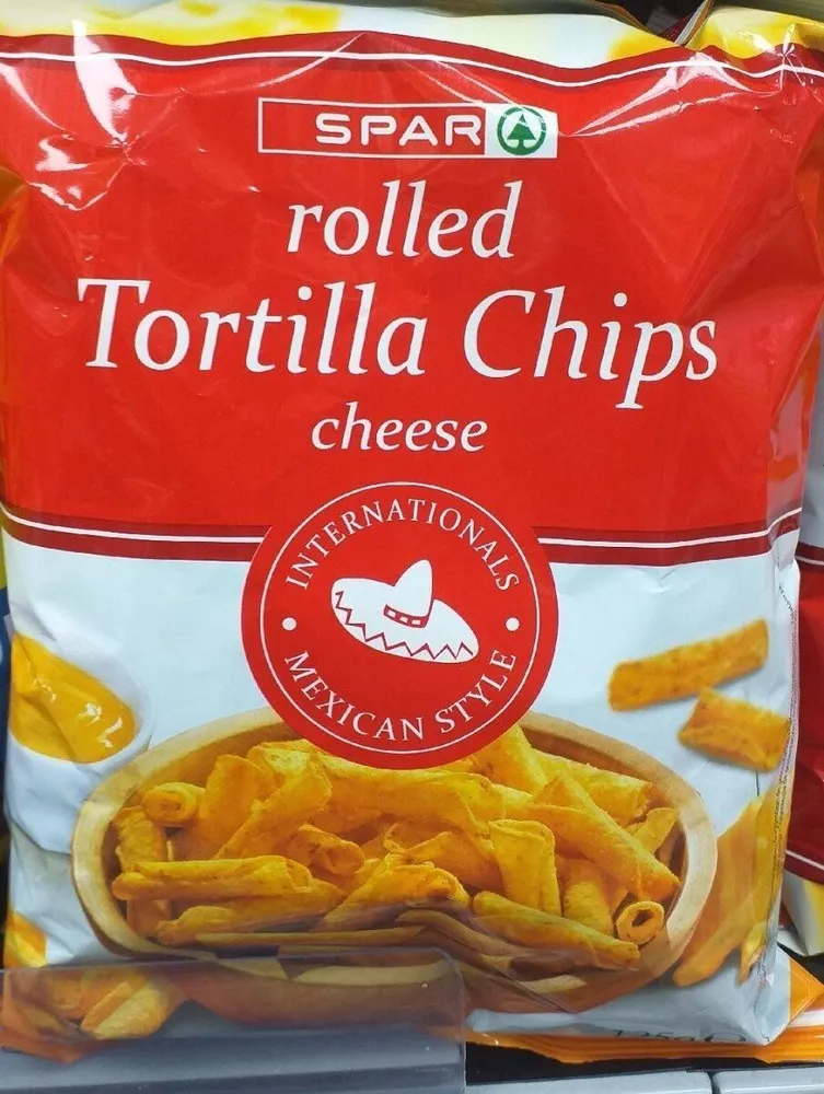 chips de tortilla y queso
