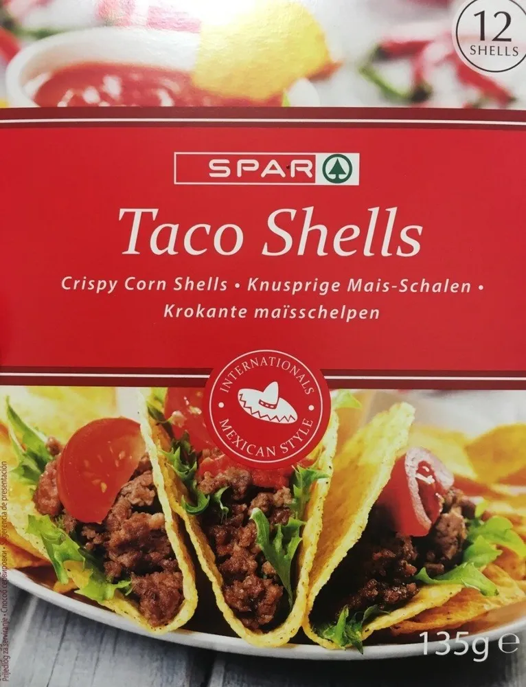 68 E TACO SHELLS CRISPY CORN SHELLS Ingredients: C