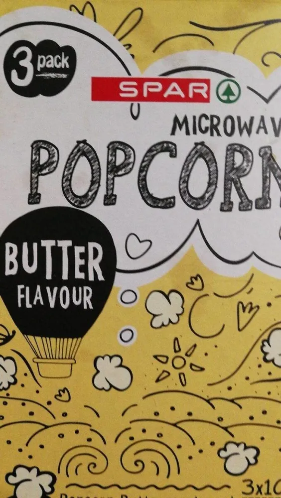 Spar Microwave popcorn