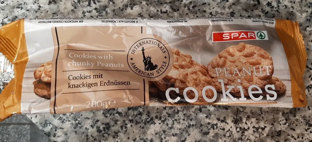 Peanut cookies