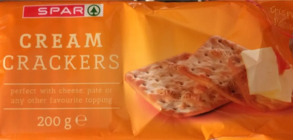 Cream crackers