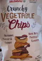 Crunchy vegetable chips