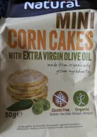 Mini corn cakes huile olive extra vierge