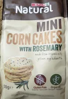 Mini corncakes with rosemary
