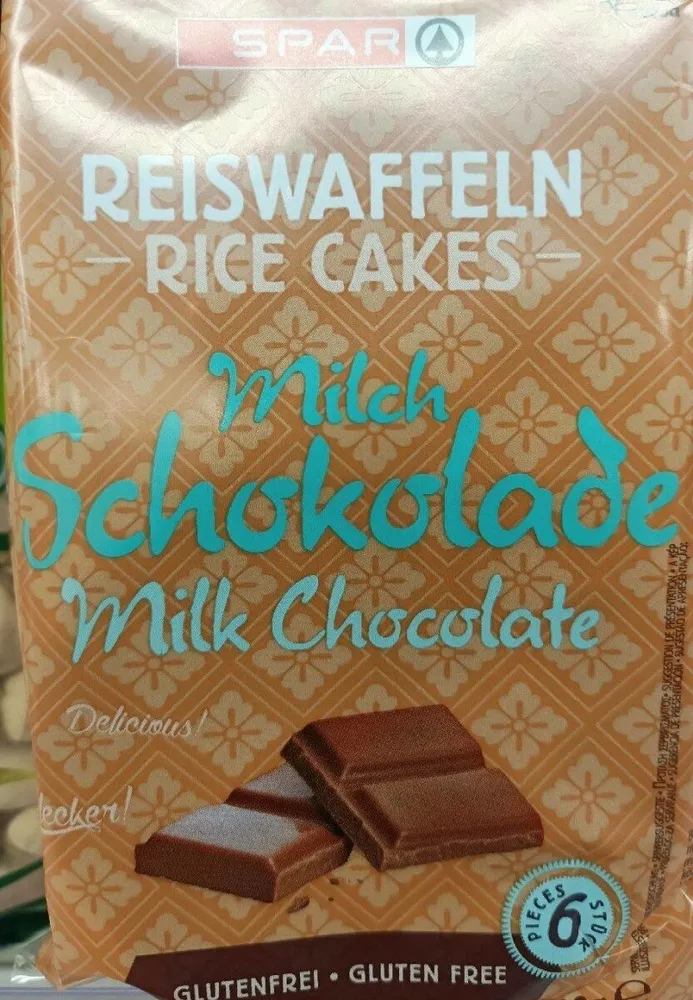 Reiswaffeln Milk Chocolate