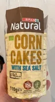 Corn cakes with sea salt