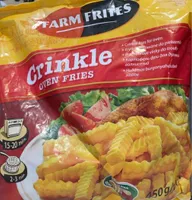 Crinkle Oven Fries