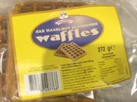 hazelnut flavoured waffles