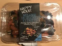 Mélange de graines et fruits