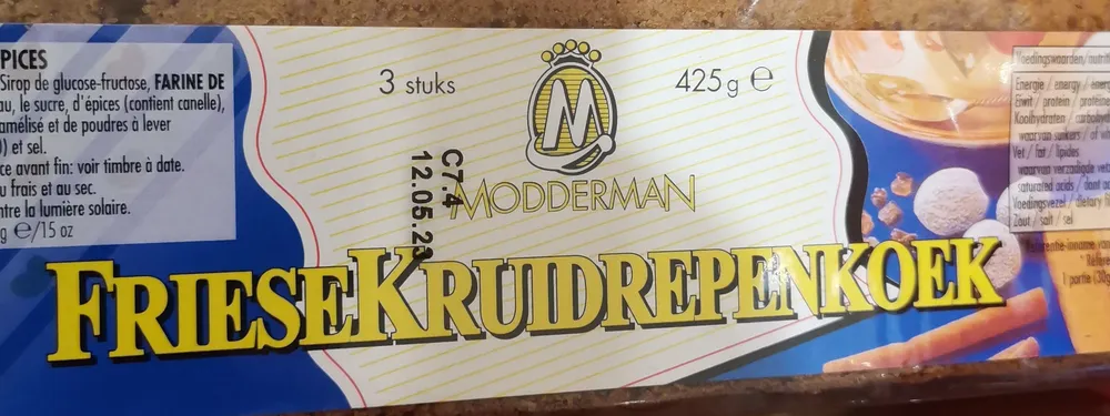 Friese Kruidrepenkoek