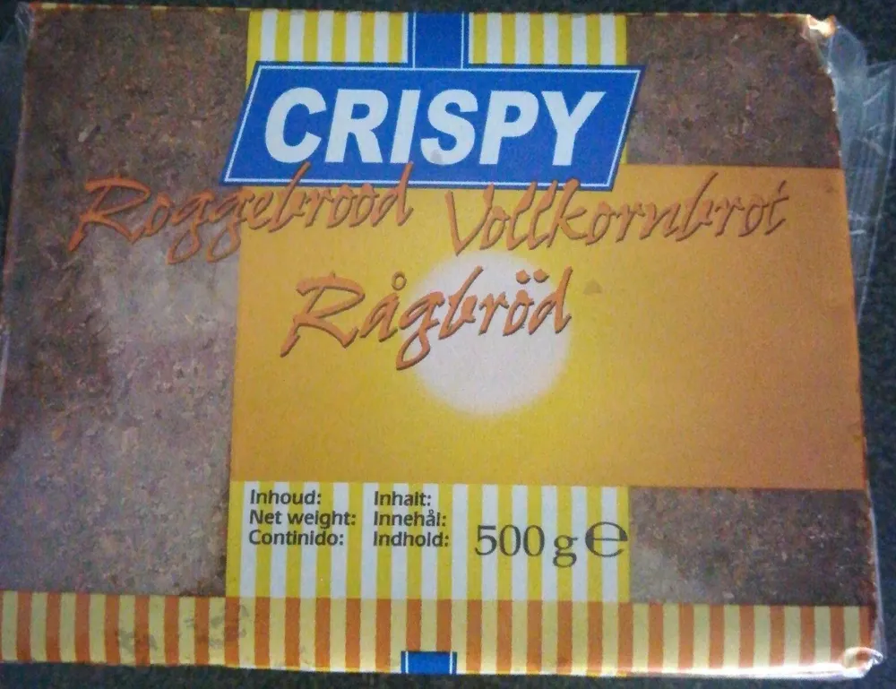 Crispy Roggebrood volkoren