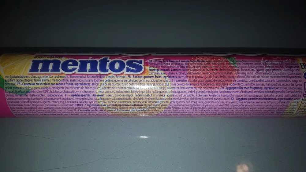 Mentos Fruit 6 Rolls