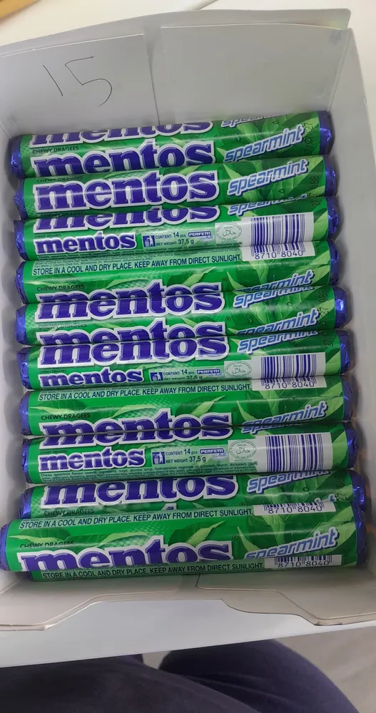 mentos spearmint