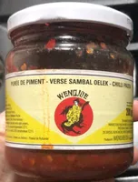Purée de piment - Sambal oelek
