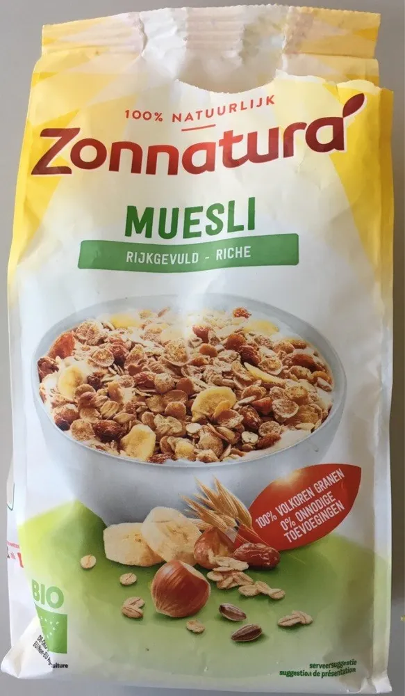 Museli rijkgevuld