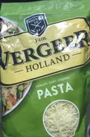 Geraspte kaas pasta