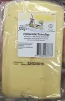 Emmental tranches (29% MG)
