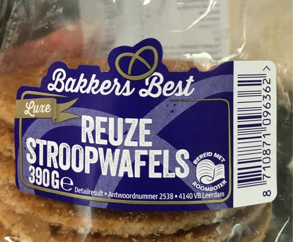 Reuze stroopwafels