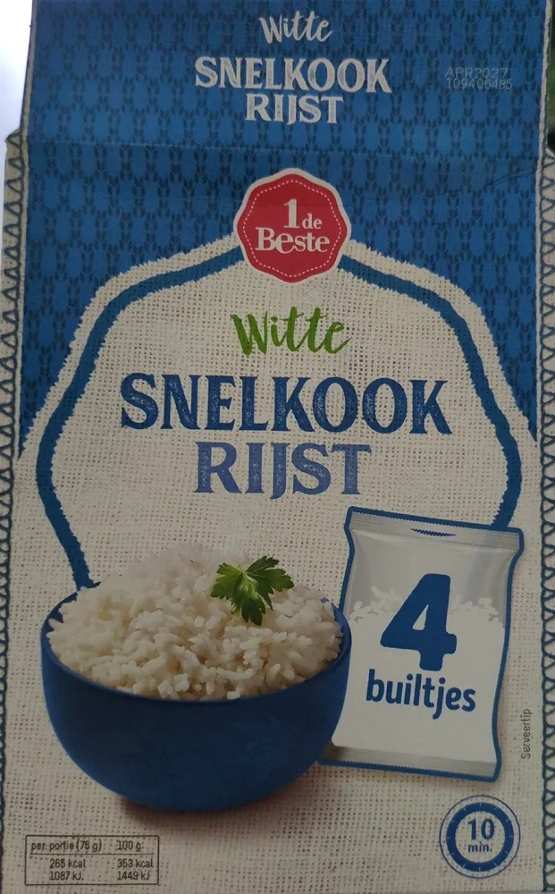 Witte Snelkook Rijst