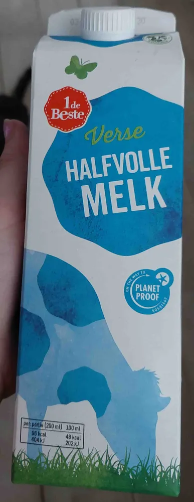 Halfvolle melk