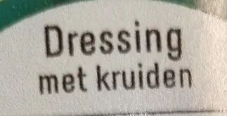 Dressing met kruiden