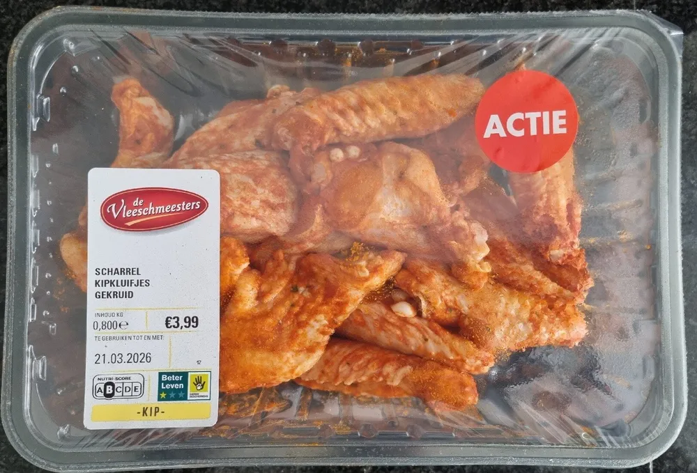 Scharrel Kipkluifjes Gekruid