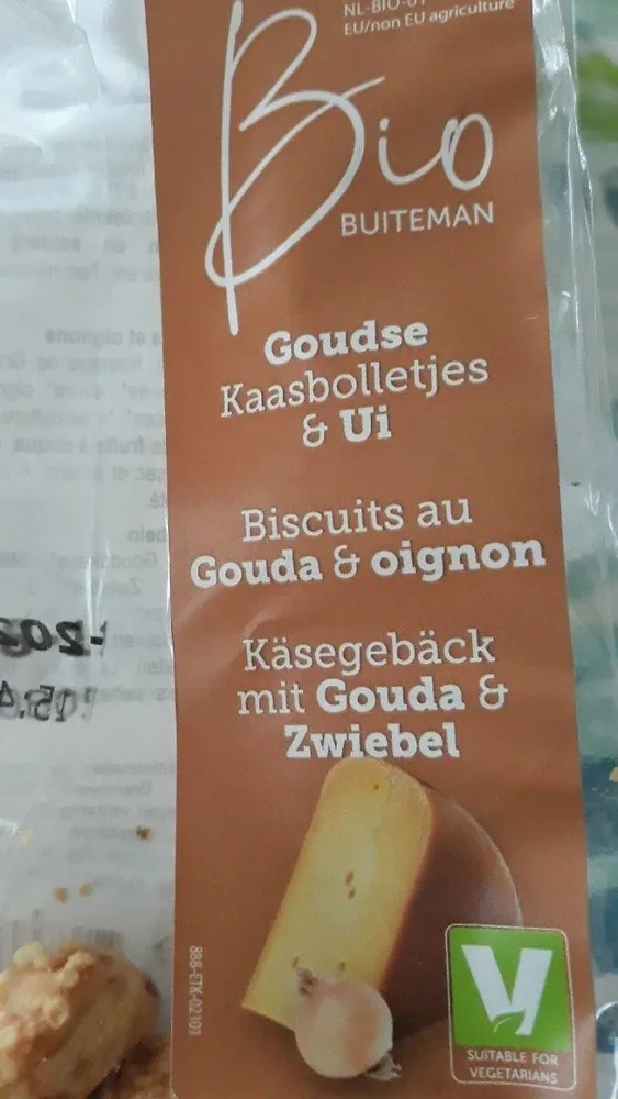 Biscuits au gouda&oignon