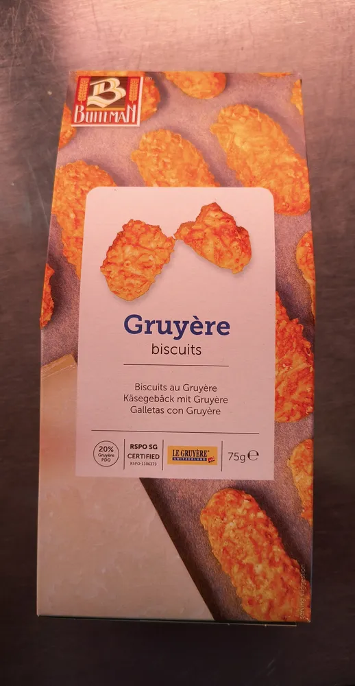 Gruyère biscuits