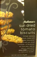 Sun dried tomato biscuits