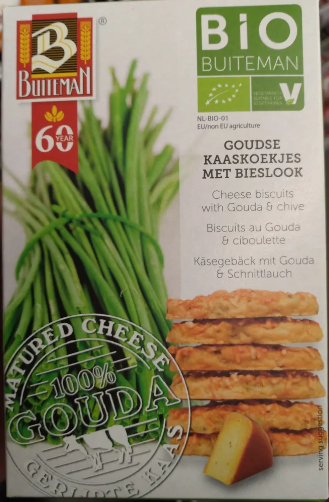 Goudse kaaskoekjes met bieslook